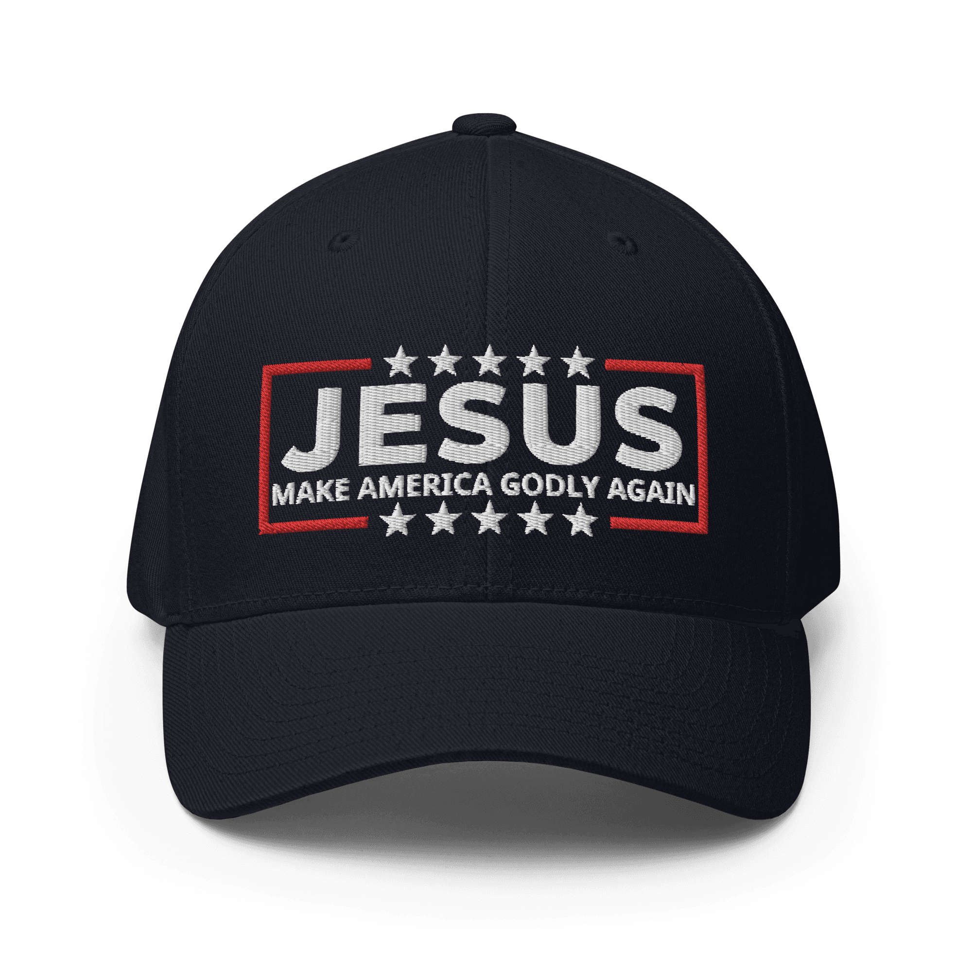 high-quality Christian T-shirts made in America | MAGA Jesus Cap